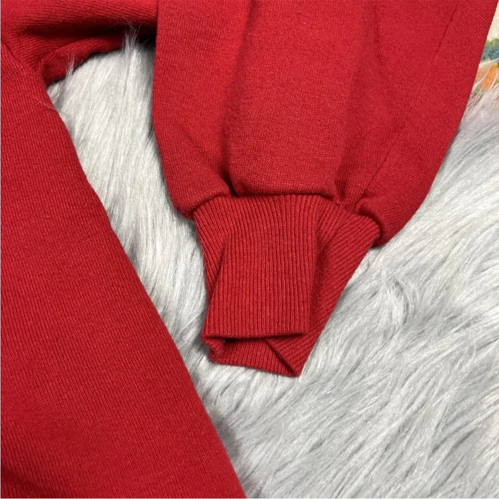 Vintage Red Mickey Mouse & Co Crewneck Sweater 90s